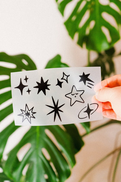 Stars Stickerbogen