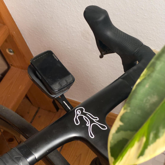 Bike sticker Thaddäus Tentakel Sticker Kunstwerk ,Ein Hauch von Tüll, Spongebob, Vinyl, Deko, Fahrrad-Deko