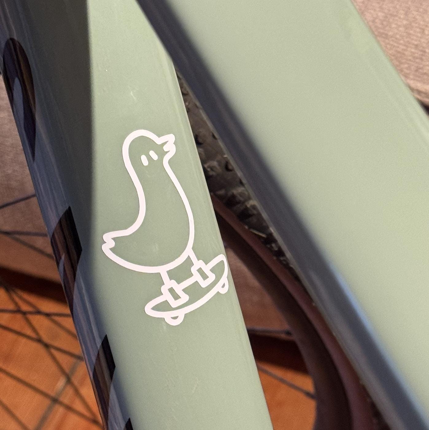 Fahrrad Sticker Aufkleber Vinyl - Handmade