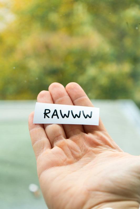 Fahrrad Sticker Aufkleber Vinyl - Rawww - Handmade