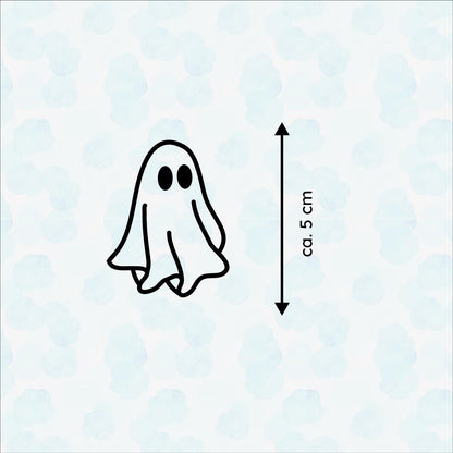 Fahrrad sticker Geist, Cute Ghost, Vinyl, Deko, Fahrrad-Deko - Handmade
