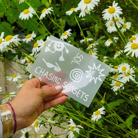 Sun lover stickerbogen