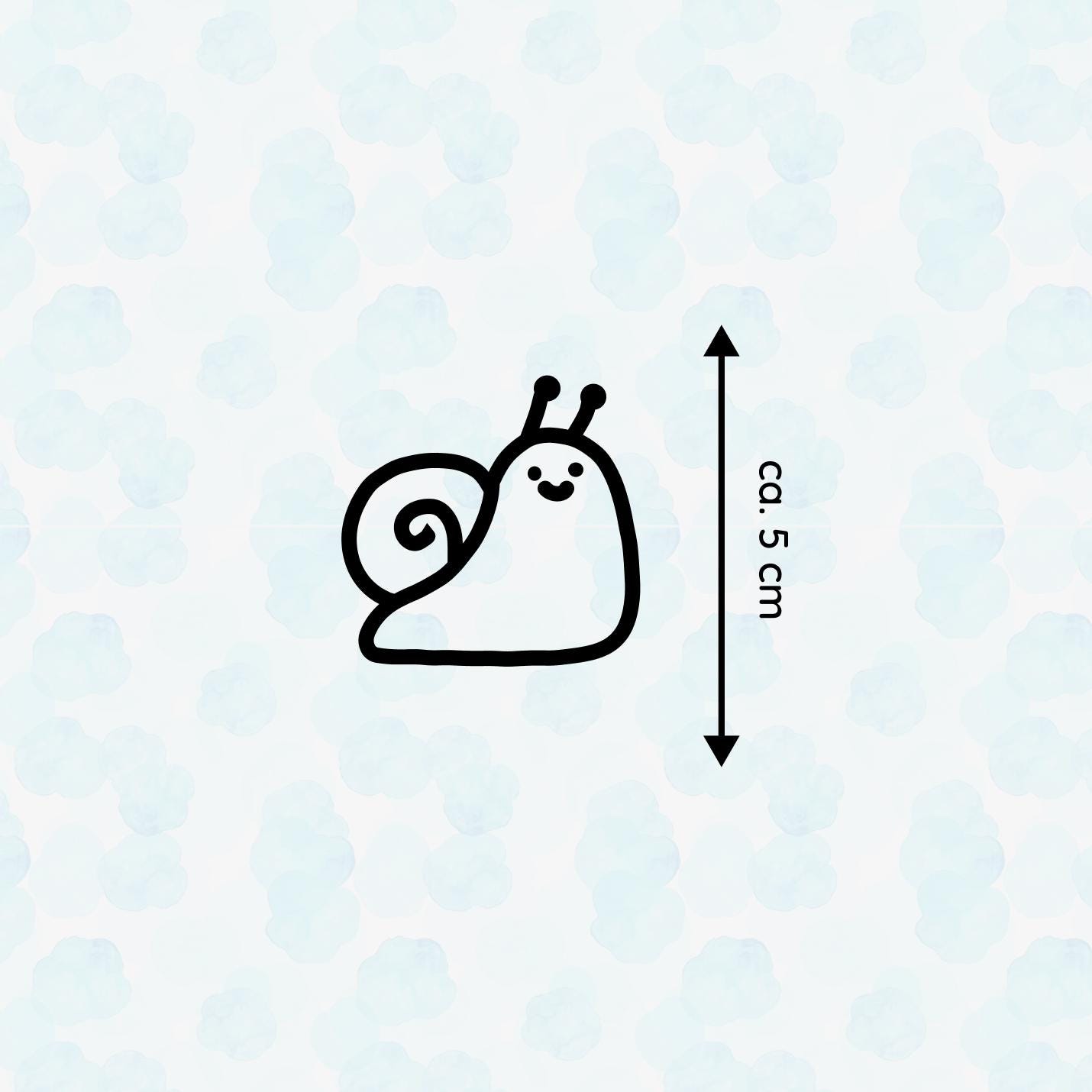 Schnecke, Fahrrad Sticker Vinyl, Snail, Langsame Maus, Deko, Fahrrad-Deko - Handmade