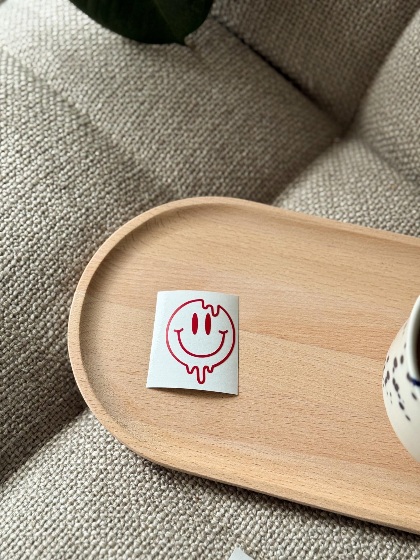 Sticker Vinyl - Faces / Emojis Bike Sticker, Bicycle Sticker - Handmade
