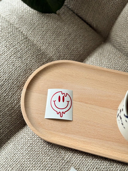 Sticker Vinyl - Faces / Emojis Bike Sticker, Bicycle Sticker - Handmade
