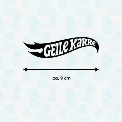 Geile Karre Sticker